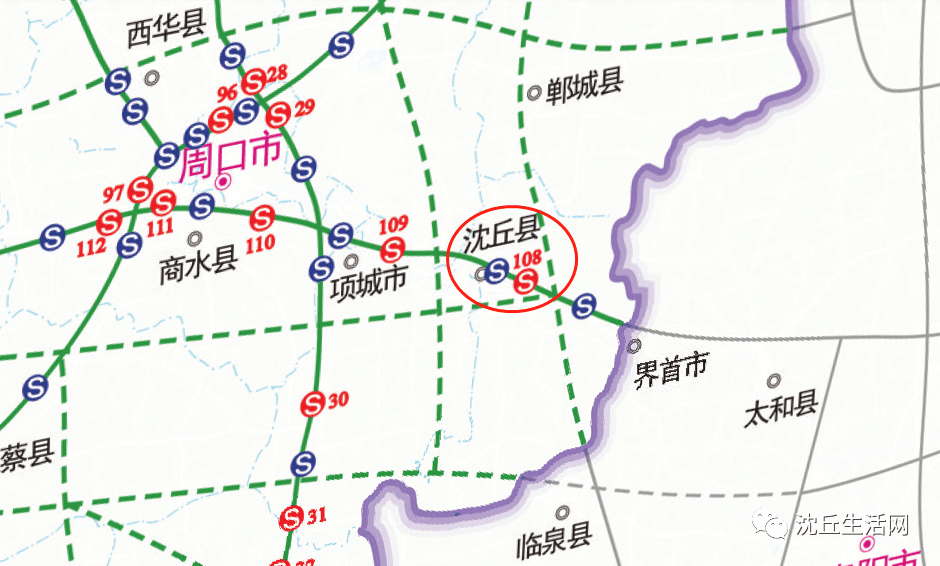 沈丘最新道路规划图,沈丘最新道路规划图解读