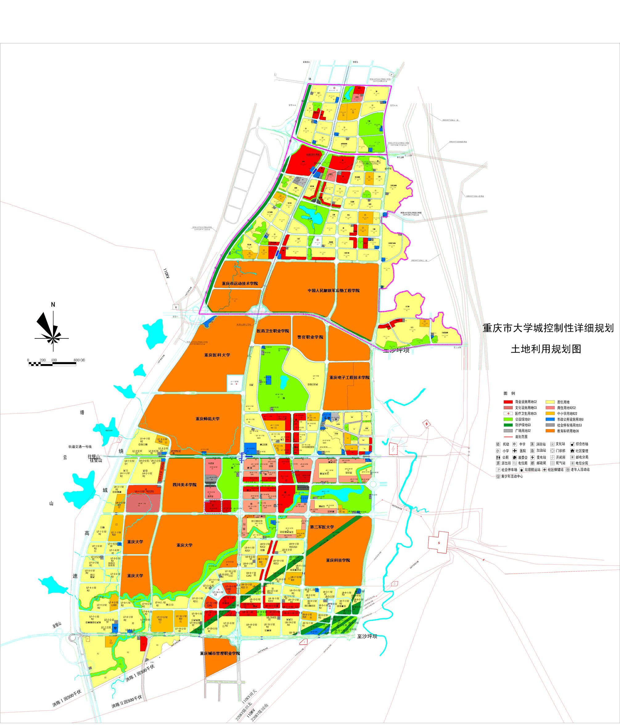 重庆大学城规划更新，科技引领未来，智能生活圈全新打造